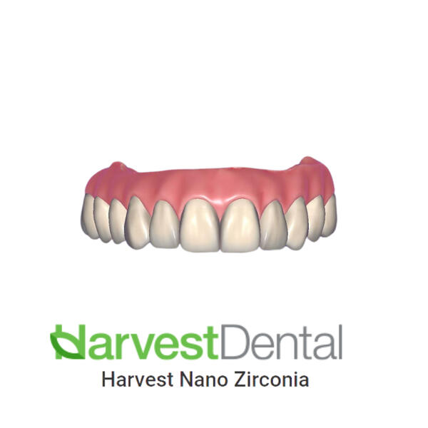 Full Arch Harvest Nano Gradient Zirconia